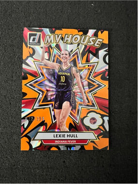 Lexie Hull - 2025 Panini Donruss WNBA - My House - Orange Laser #022/399